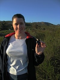 Krissy With Inspector Gadget