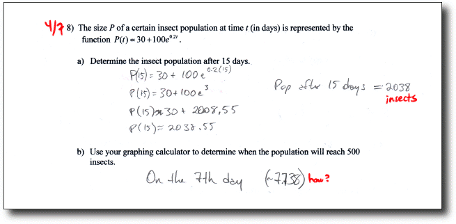 Example of overly strict grading