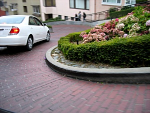Lombard Street: The least-straight street in the world.